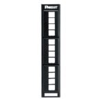 Panel de Parcheo Modular Keystone (Sin Conectores), de Montaje en Pared Usando Accesorio Wb89d, 12 Puertos
