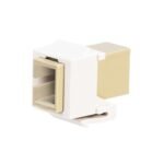 M?dulo Acoplador SC Simplex, para Fibra ?ptica Monomodo OS1/OS2, Tipo Keystone, Color Blanco Mate
