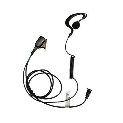 Micr??fono / Aud??fono de Solapa con Tubo Acǧstico Transparente. Para HYT TC-500/ 518/ 600 / 610/ 700.