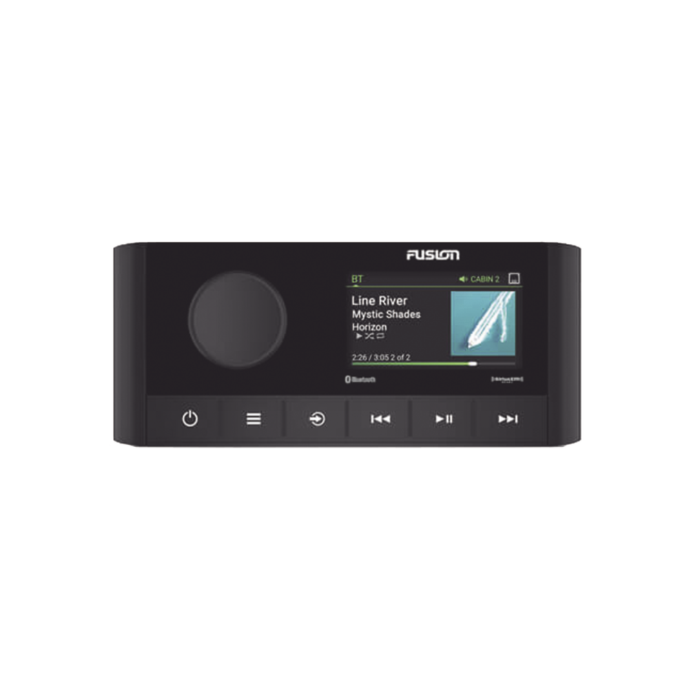 EstǸreo marino Fusion serie RA210, con pantalla a color de 2.7" conexi??n AM/FM, Bluetooth, USB, iPhone