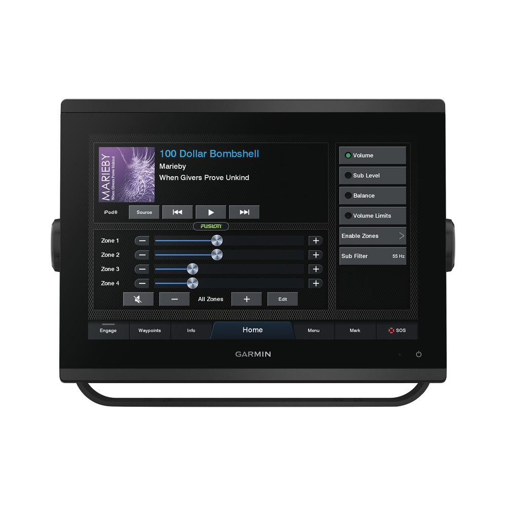 GPSMAP?? 1223xsv / Pantalla Tǭctil WXGA 12.1" / Resoluci??n 1280x800 / GPS-GLONASS-Galileo / Compatible con NMEA 2000 y 0183 / Sonda CHIRP Integrada / ClearVǬ y SideVǬ / IPX7 / Alimentaci??n 10-32 Vdc - Imagen 6
