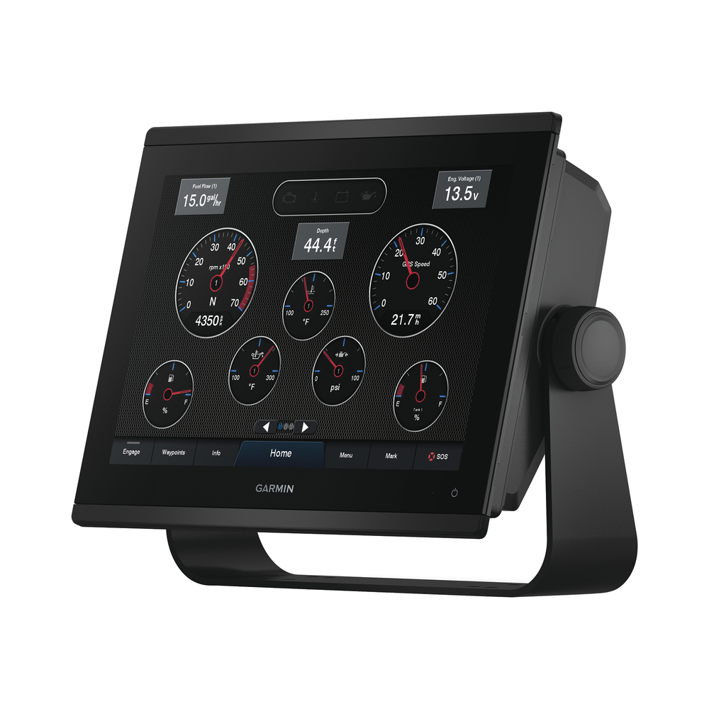 GPSMAP?? 1223xsv / Pantalla Tǭctil WXGA 12.1" / Resoluci??n 1280x800 / GPS-GLONASS-Galileo / Compatible con NMEA 2000 y 0183 / Sonda CHIRP Integrada / ClearVǬ y SideVǬ / IPX7 / Alimentaci??n 10-32 Vdc - Imagen 3