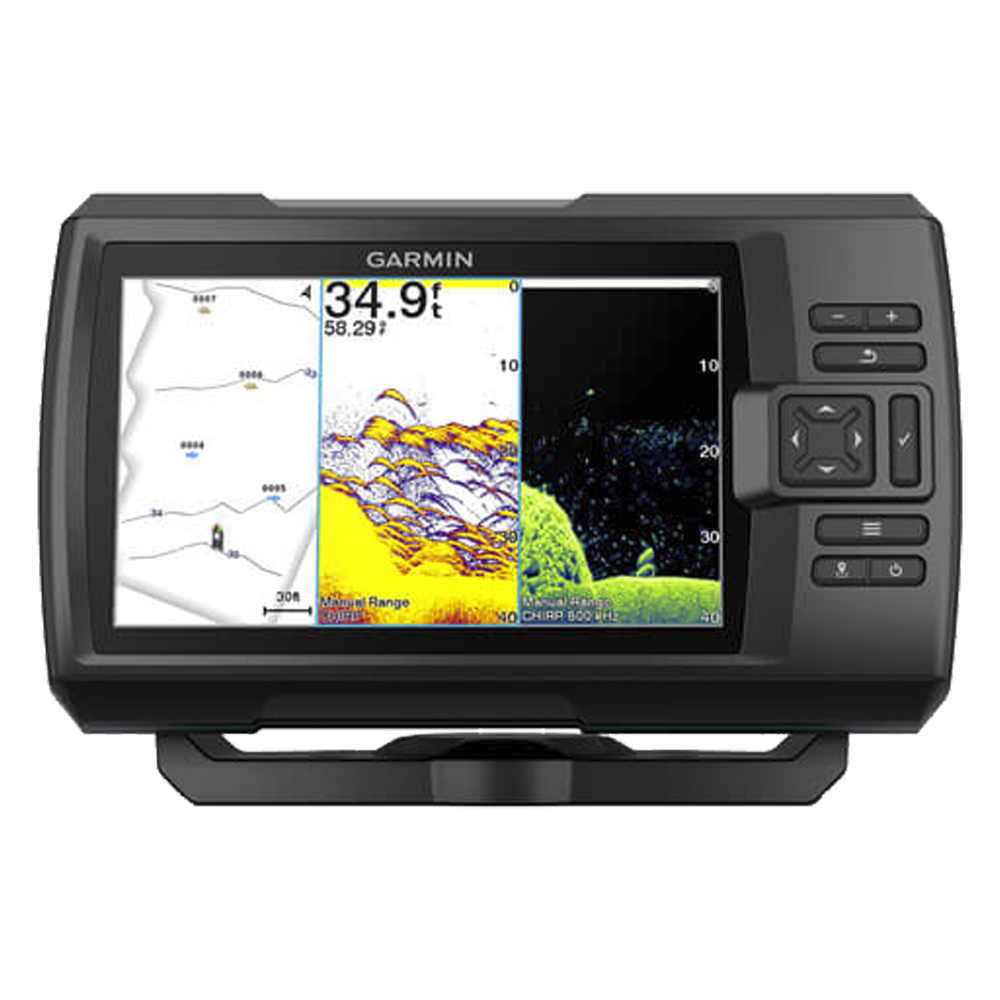 STRIKER Vivid 7cv / Pantalla WVGA a Color 7" / Resoluci??n 800x480 / GPS Integrado / Sonda Tradicional y ClearVǬ / Frecuencias 50-800 kHz / Potencia 500 W / IPX7 / Quickdraw Contours / Conectividad Wi-Fi