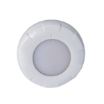 Luz led marina serie Aurora tipo domo, emite luz de color blanco y rojo de 180 lǧmenes, para uso exterior e interior, fabricado bajo norma de protecci??n IP68.