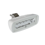 Luz led marina Caprera2 con bracket, emite luz color blanco y azul de 1000 lǧmenes, fabricado bajo norma de protecci??n IP67.