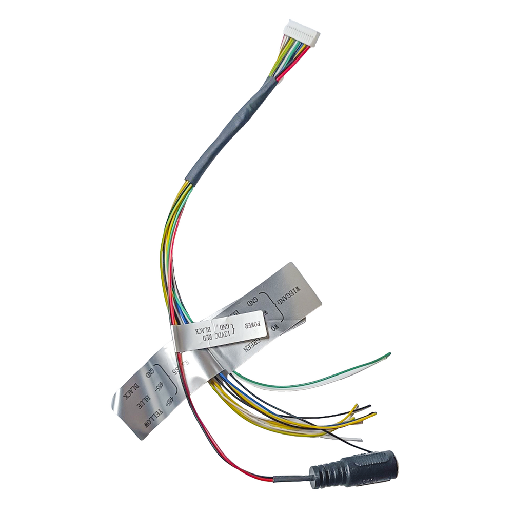 Cable Siames / Alimentación / Alarma / Comuniación / Compatible con Terminal DS-K1T320MFWX / DS-K1T320EX