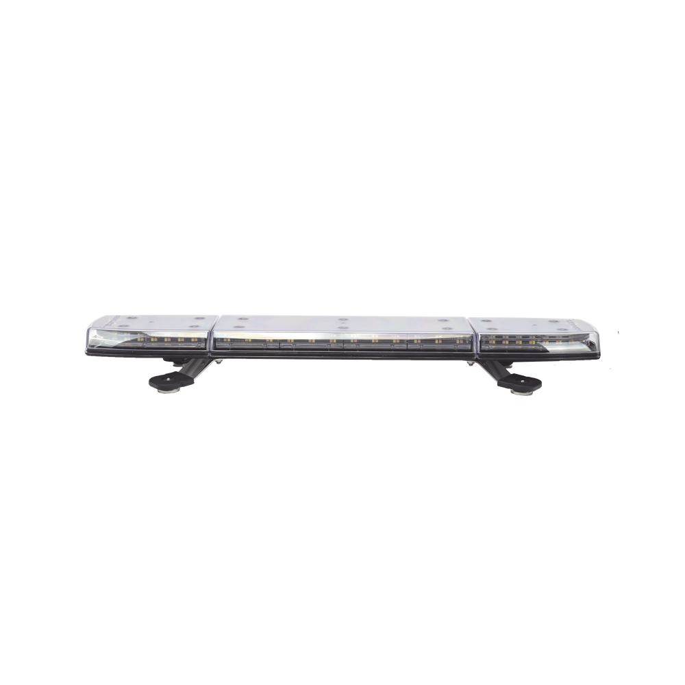 Mini Barra de 24 Pulgadas, 144 Led, Con Montaje Magnético y Luces Ultra Brillantes, Dual Color Ámbar/Claro, Ideal para Seguridad Privada - Imagen 2