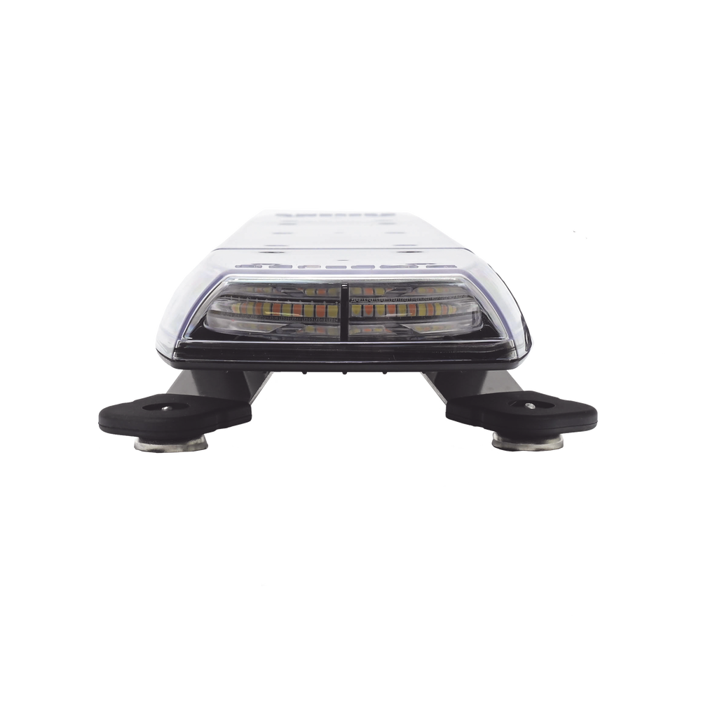 Mini Barra de 24 Pulgadas, 144 Led, Con Montaje Magnético y Luces Ultra Brillantes, Dual Color Ámbar/Claro, Ideal para Seguridad Privada - Imagen 4