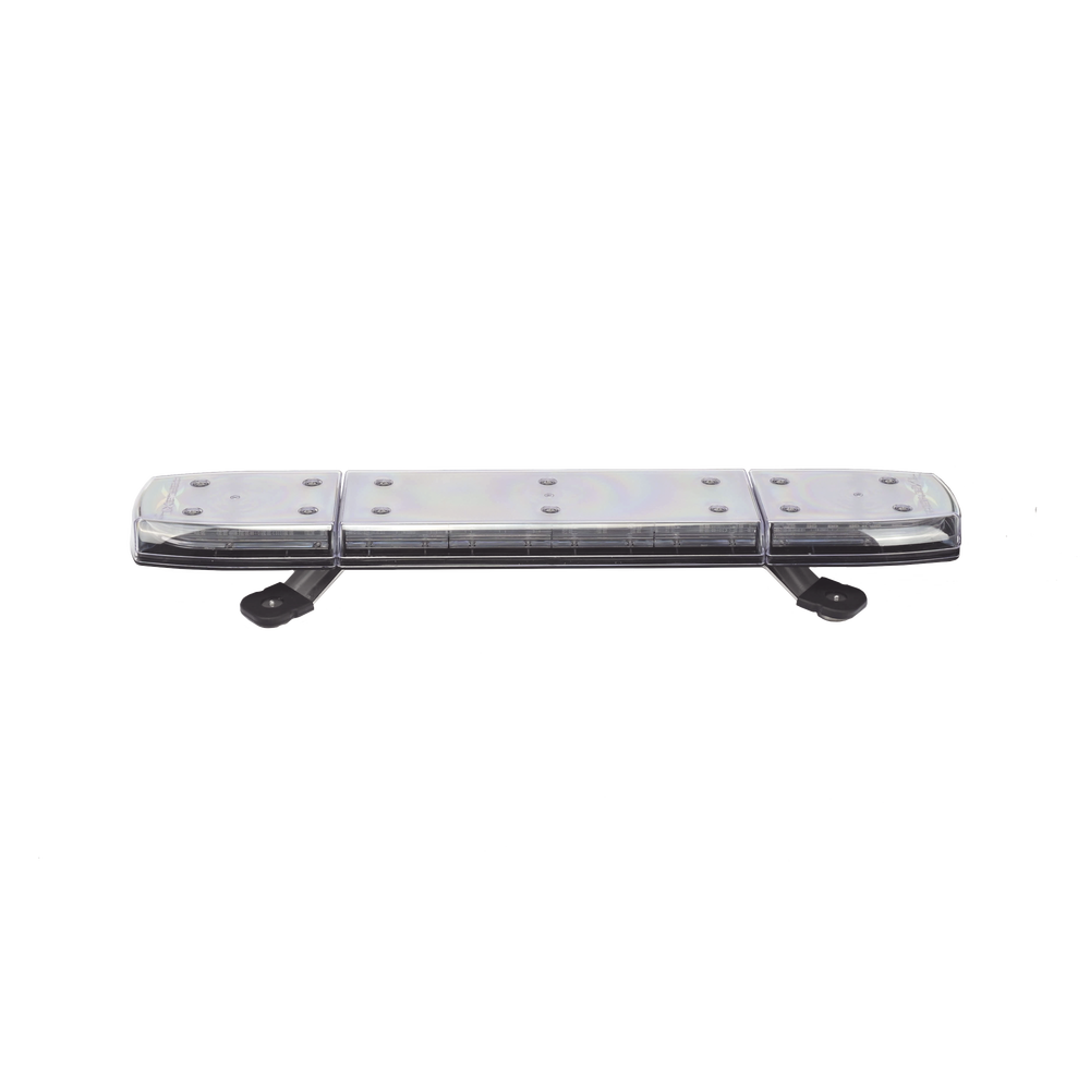 Mini Barra de 24 Pulgadas, 144 Led, Con Montaje Magnético y Luces Ultra Brillantes, Dual Color Ámbar/Claro, Ideal para Seguridad Privada