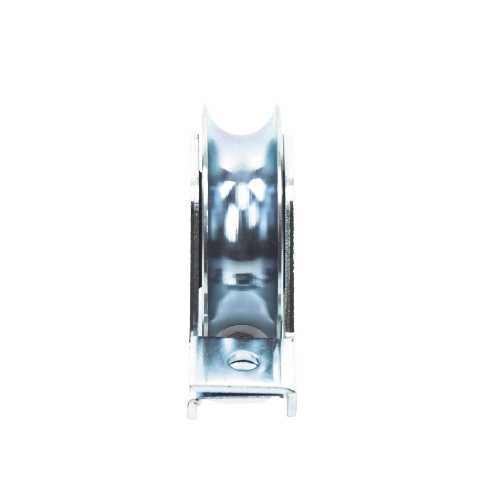 337 - Rueda de 8 cm / Capacidad Para Puertas de Hasta 180 kg / Canal Tipo "U" - Imagen 3