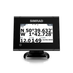 Sistema GPS Simrad P2005 con Antena GS70 / Pantalla Tǭctil a Color 5 Pulgadas / GPS + GLONASS / Navegador y Brǧjula GPS / Compatible con Radar, ECDIS y Autopiloto / Conexi??n Directa con Antena / Escalable con MX Junction Box