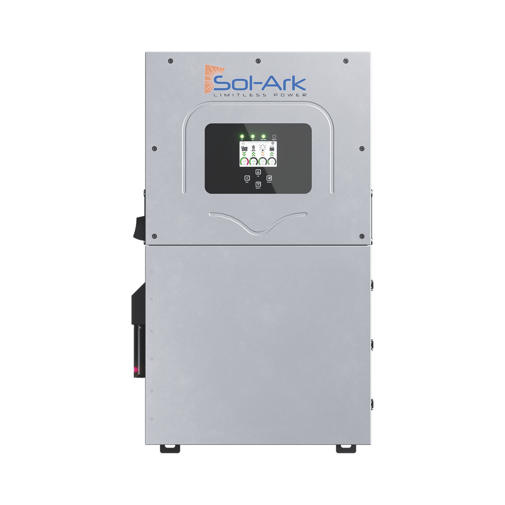 Inversor Hibrido SOL-ARK, 15 Kw, 220 Vcc, Fase Dividida, WIFI incluido, IP65, Entrada de Baterías a 48 Vcc - Imagen 2
