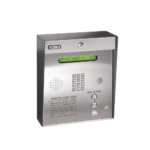 Control de acceso /Gabinete para sobreponer / 2 puertas / 3000 nǧmeros telef??nicos / 11 digitos / Directorio en pantalla / Linea anǭloga o digital / Expandible a 16 puertas / Programable por PC