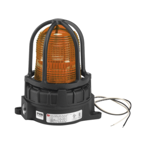 Luz de advertencia LED para ubicaciones peligrosas, montaje para superficies, 24 VCD, color Ámbar