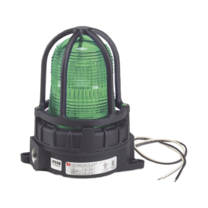 Luz de advertencia LED para ubicaciónes peligrosas, montaje para superficies, 24 VCD, color Verde