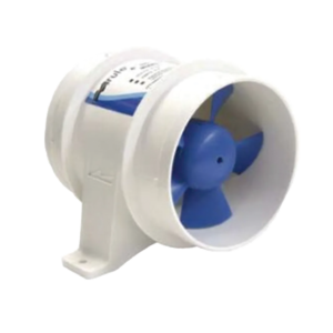 Soplador de aire de 4 pulgadas de diámetro a 24 V