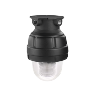 Luz de advertencia LED a prueba de explosión adecuado para su uso en Clase I, Div. I, Grupos C y D; Clase I, Div. 2, Grupos A, B, C y D; Clase II, Div. 1, Grupos E, F y G; Clase III, color Claro, 24 VCD