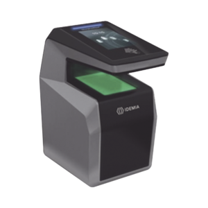Lector de huella MorphoWave Compact MD/ IP65 / PoE, MIFARE / DESFire.