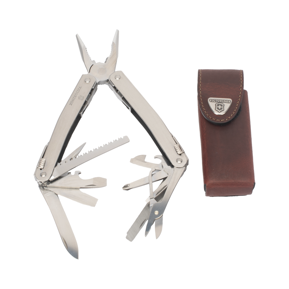 Navaja Victorinox Multiherramienta Spirit X con 24 Funciones, Incluye Funda de Piel - Imagen 4