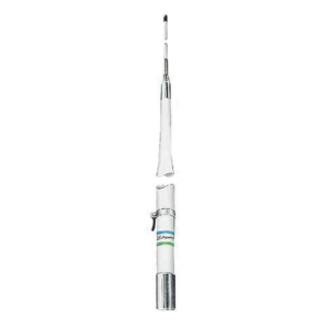 Antena Marina Base HF / 2-30 MHz / Armado en 2 Secciones / Para Facilidad de Embarque / Potencia de Entrada de 1 kW / Rosca de 1-1/4