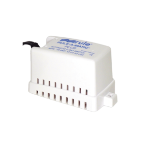Switch rǭpido para control de bombas de achique con cubierta para protecci??n de residuos.