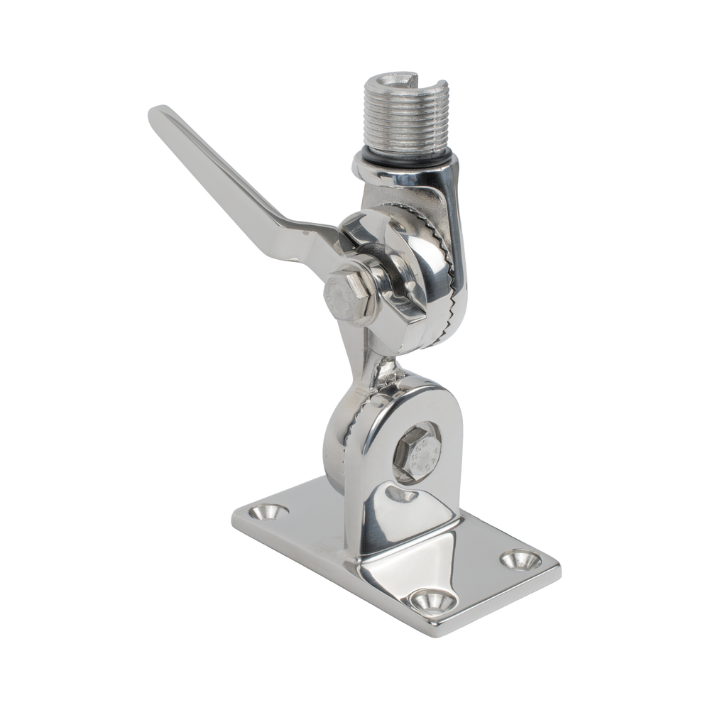 Montaje Rotativo de Acero Inoxidable / Ajuste de 4 posiciones / Rosca Estándar 1-1/4