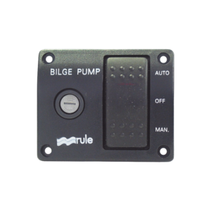 Switch de tres posiciones para control de bombas de achique.