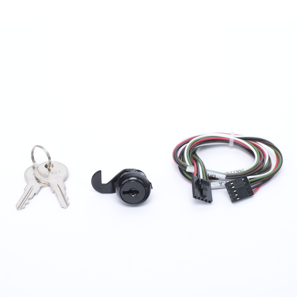 Kit de Cable y Chapa para Puerta de Enlace HON-CGW-MBB, Incluye Cable NUP de 30 Pulgadas, Chapa y Juego de Llaves - Imagen 2