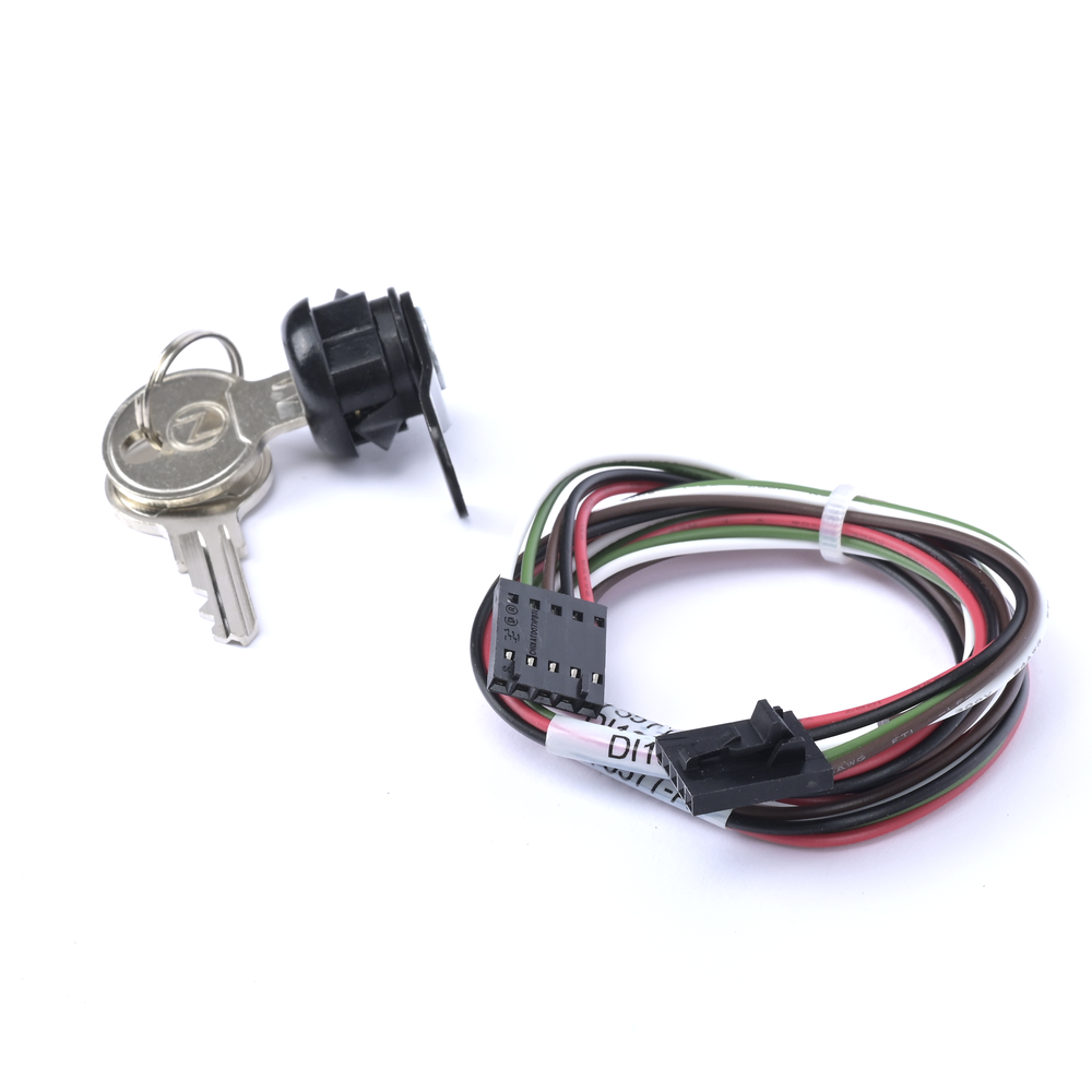 Kit de Cable y Chapa para Puerta de Enlace HON-CGW-MBB, Incluye Cable NUP de 30 Pulgadas, Chapa y Juego de Llaves - Imagen 3