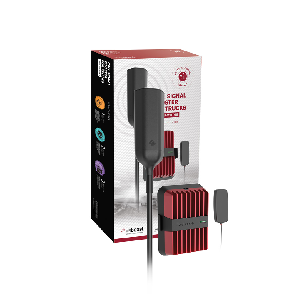 KIT Amplificador de Se??al Celular 4G, 3G, VoLTE y Voz Convencional, Drive Reach OTR/ Especial para Tractocami??n y Pick up Pesados/ Soporta mǧltiples dispositivos y compa????as como Telcel, AT&T y Movistar a la vez. - Imagen 5