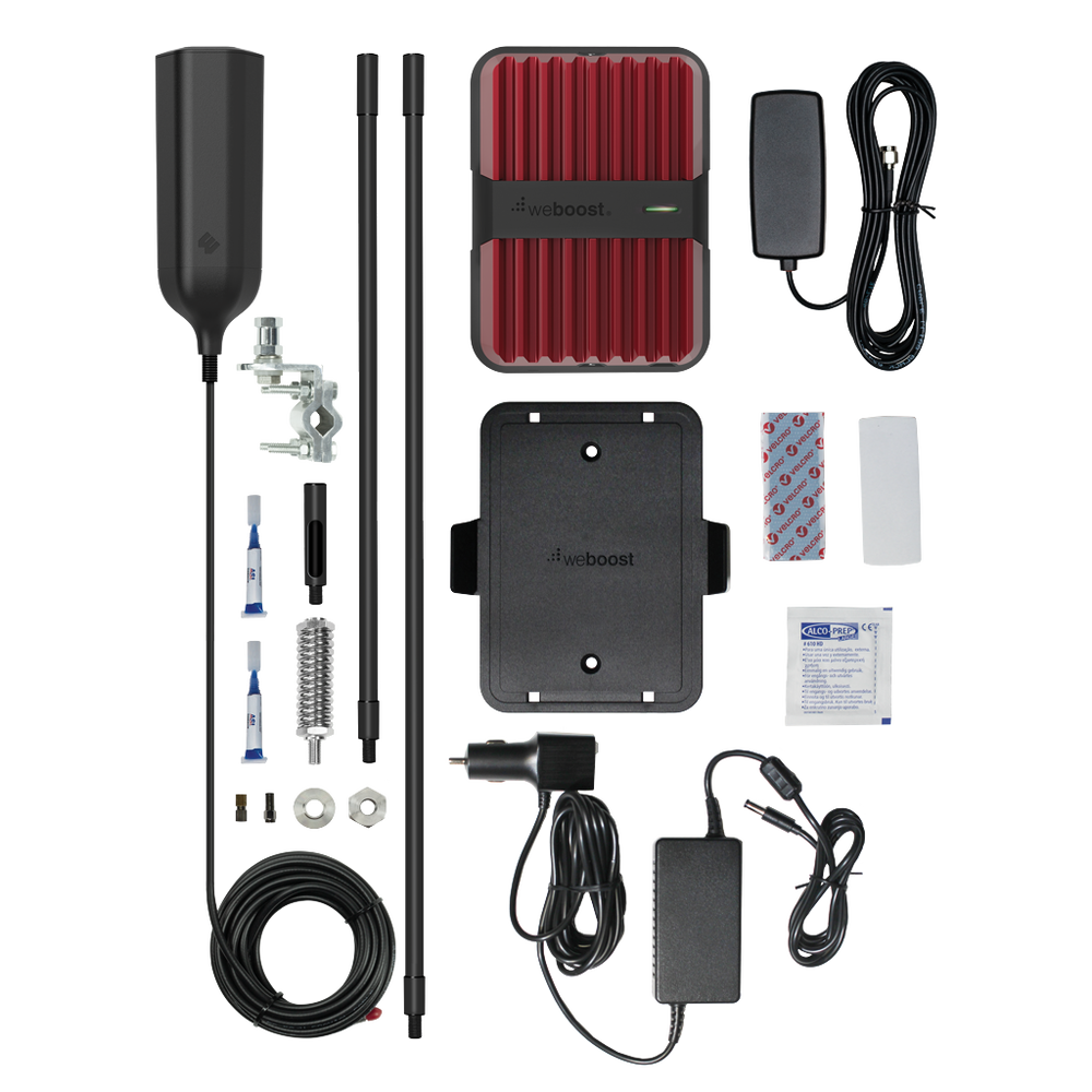KIT Amplificador de Se??al Celular 4G, 3G, VoLTE y Voz Convencional, Drive Reach OTR/ Especial para Tractocami??n y Pick up Pesados/ Soporta mǧltiples dispositivos y compa????as como Telcel, AT&T y Movistar a la vez. - Imagen 3
