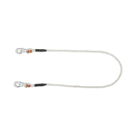 Cables de Protección con Cuerda de Polipropileno de 9/16'' Seguro Doble.