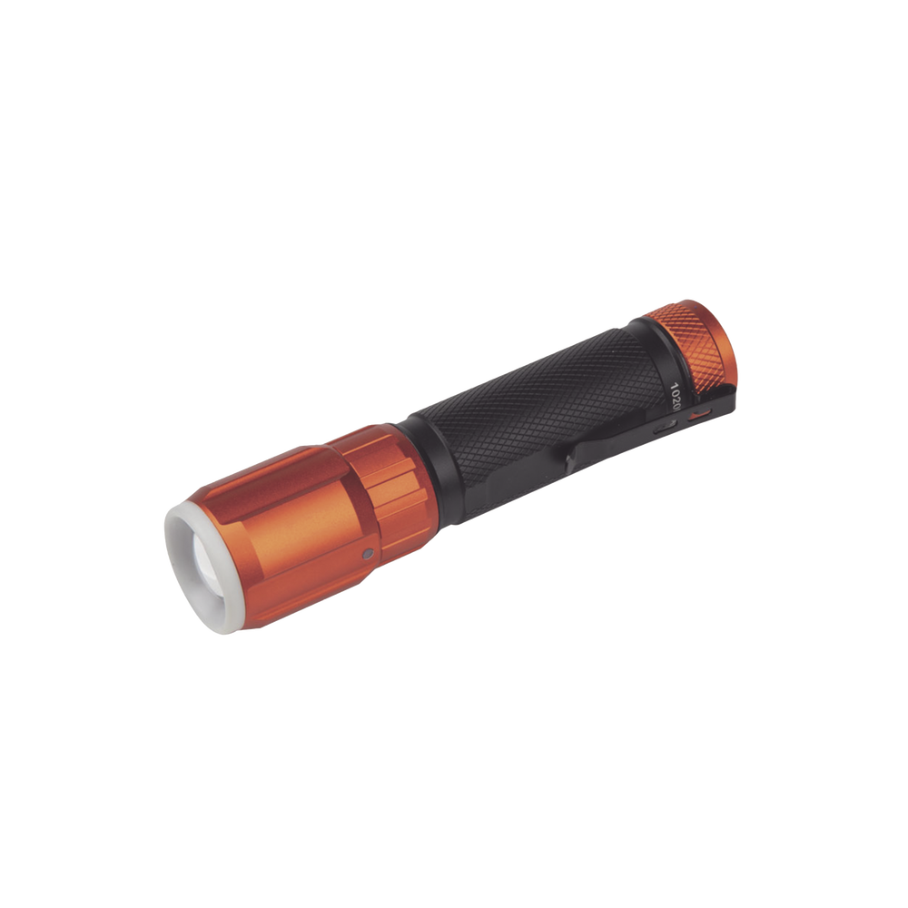 Linterna LED Portátil Recargable 500 Lúmenes con Luz Frontal y Lateral de Trabajo. Lámpara con tapa de Extremo con Imán, USB-C - Imagen 2