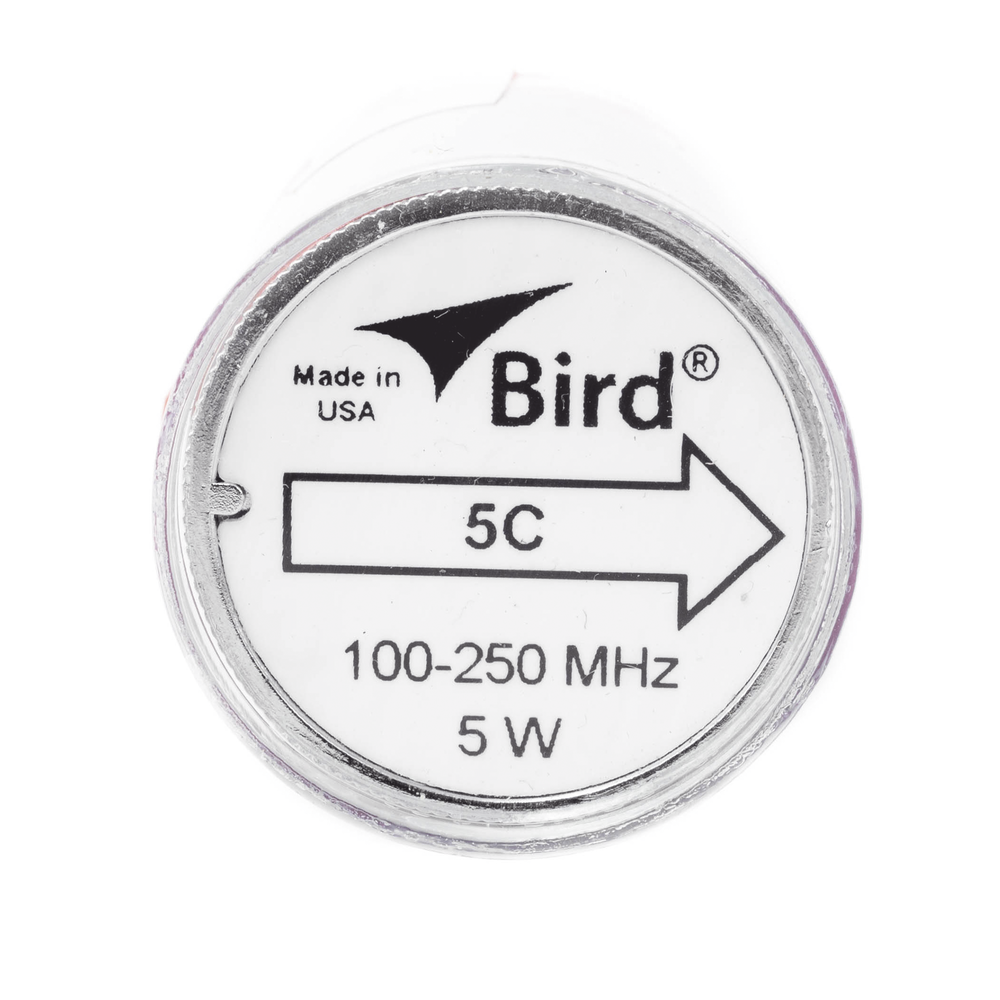 Elemento de 5 Watt en linea 7/8" para Wattmetro BIRD 43 en Rango de Frecuencia de 100 a 250 MHz. - Imagen 2