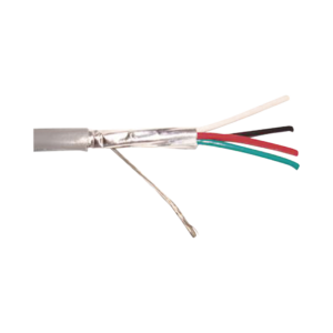 Cable 4 x 16 AWG / Blindado / 305 Metros (1000 Pies) / Riser / UL / Color Gris / Hecho En M?xico