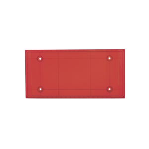Domo Central Pequeño de reemplazo para barra de luces SP216 de la marca SignalPro, Color Rojo