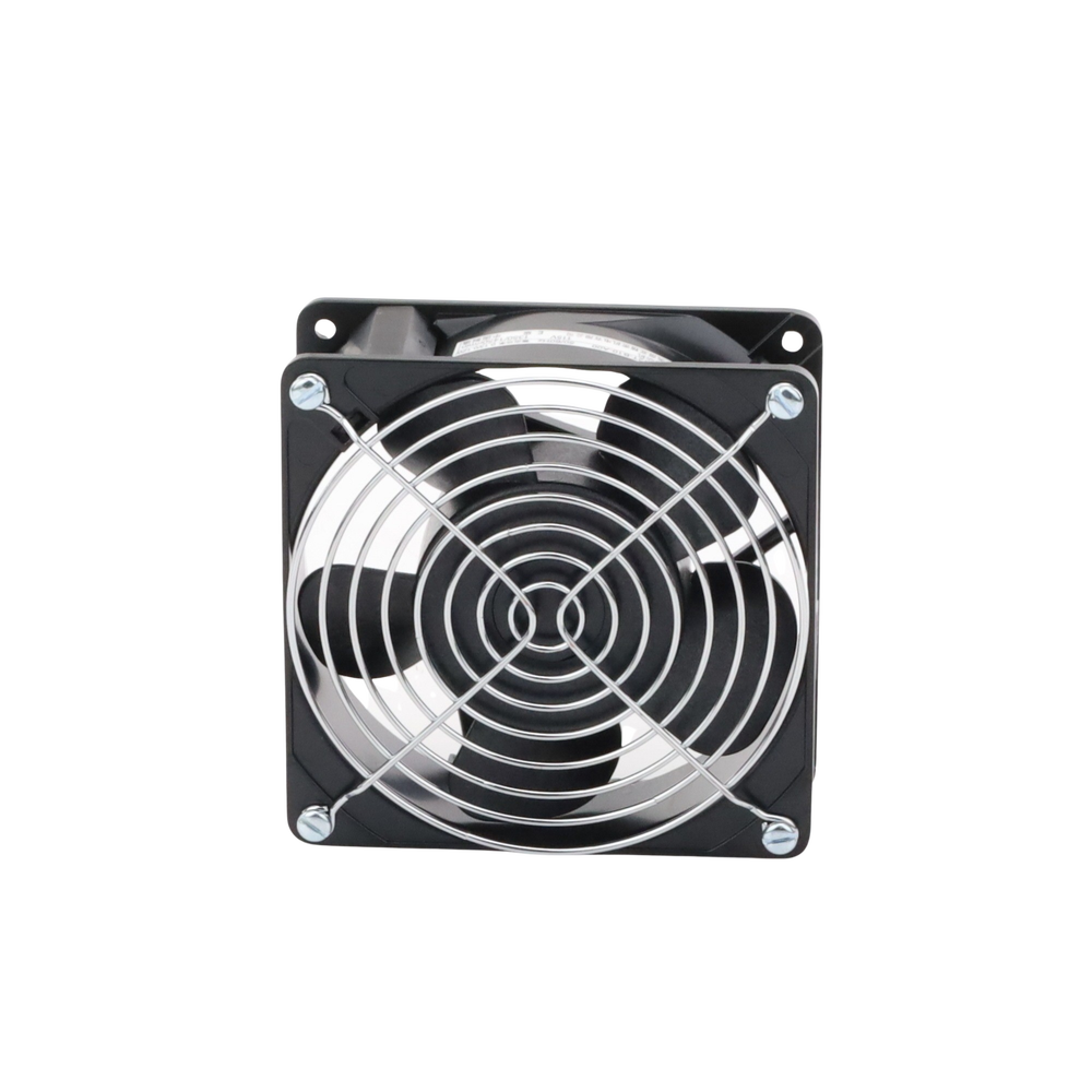 Ventilador Axial Compacto, de 4 Pulgadas, 49 CFM, 115 Vca, De Acero, Color Negro - Imagen 2
