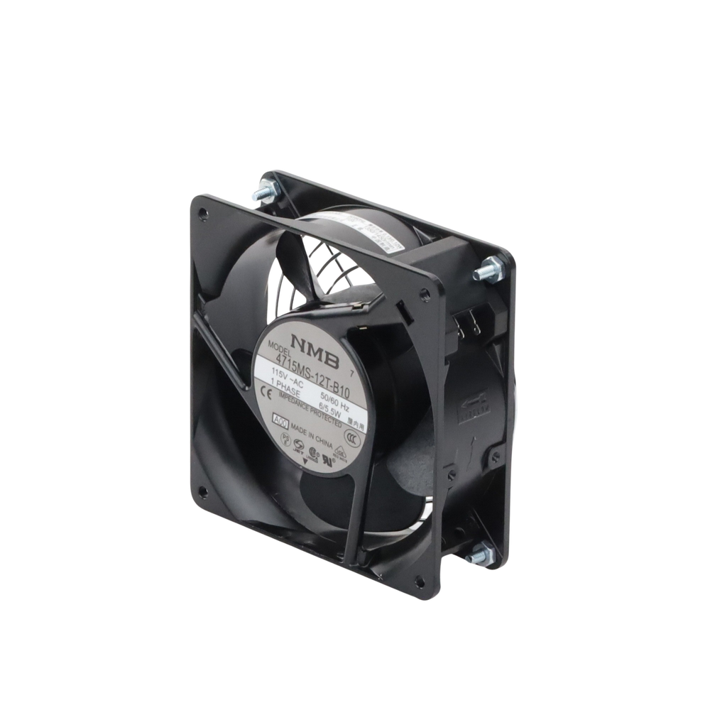 Ventilador Axial Compacto, de 4 Pulgadas, 49 CFM, 115 Vca, De Acero, Color Negro - Imagen 3