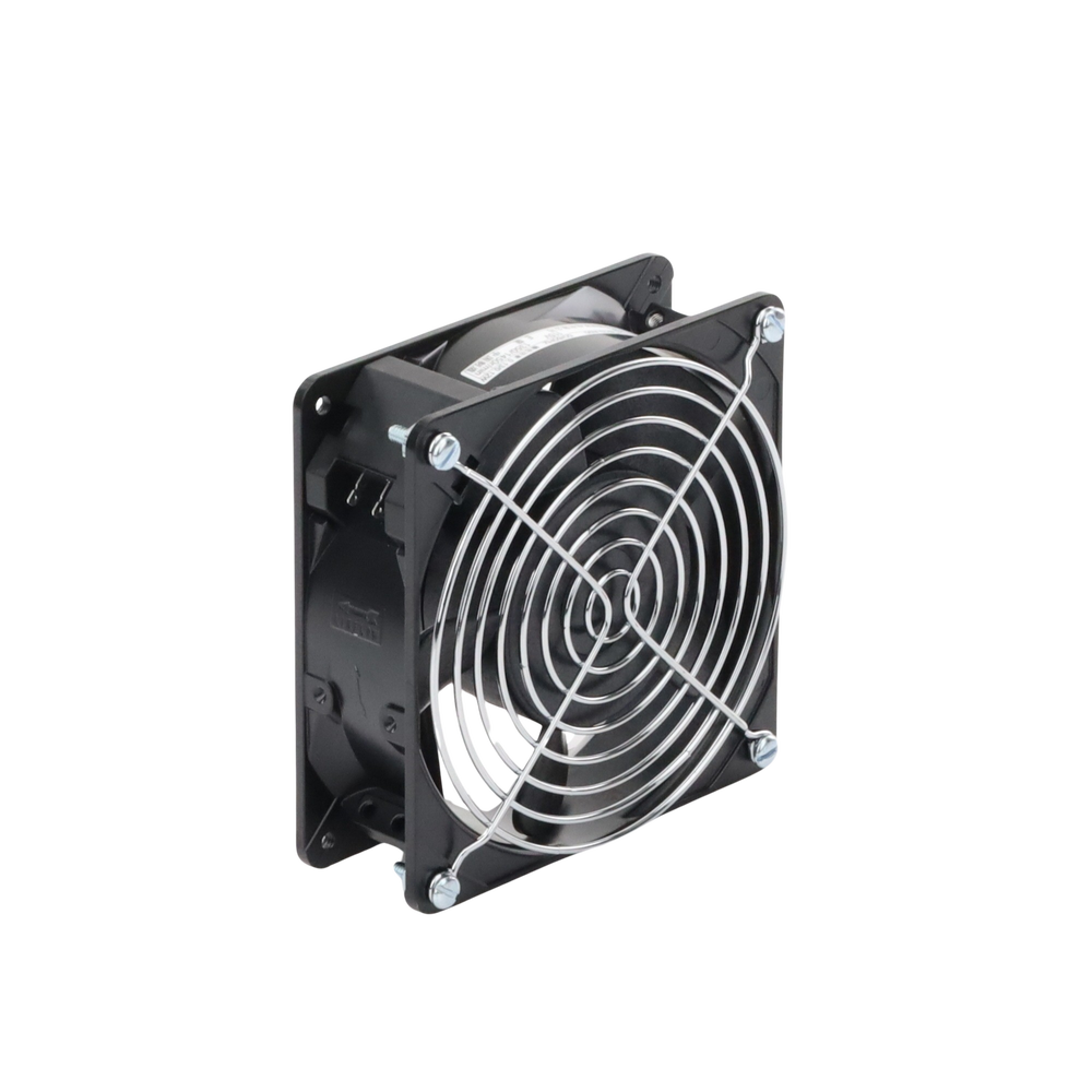 Ventilador Axial Compacto, de 4 Pulgadas, 49 CFM, 115 Vca, De Acero, Color Negro - Imagen 4