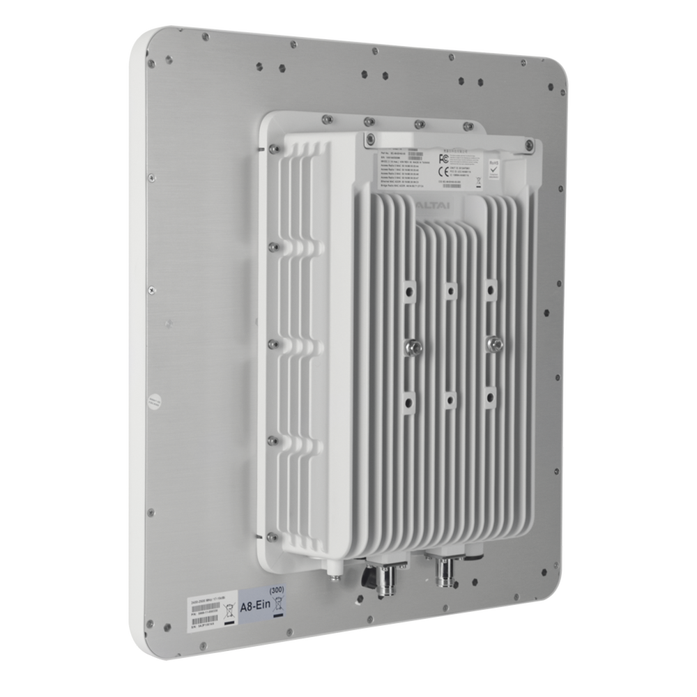 Punto de Acceso WiFi, PTP y PTMP Doble Banda Simultanea, Ideal Para Industria 4.0, Hasta 1.7 Km de Cobertura WiFi, Antena Sectorial MIMO 8x8 Integrada de 100?? de Apertura en 2.4 GHz, MIMO 2x2 Conectorizado en 5 GHz. - Imagen 3