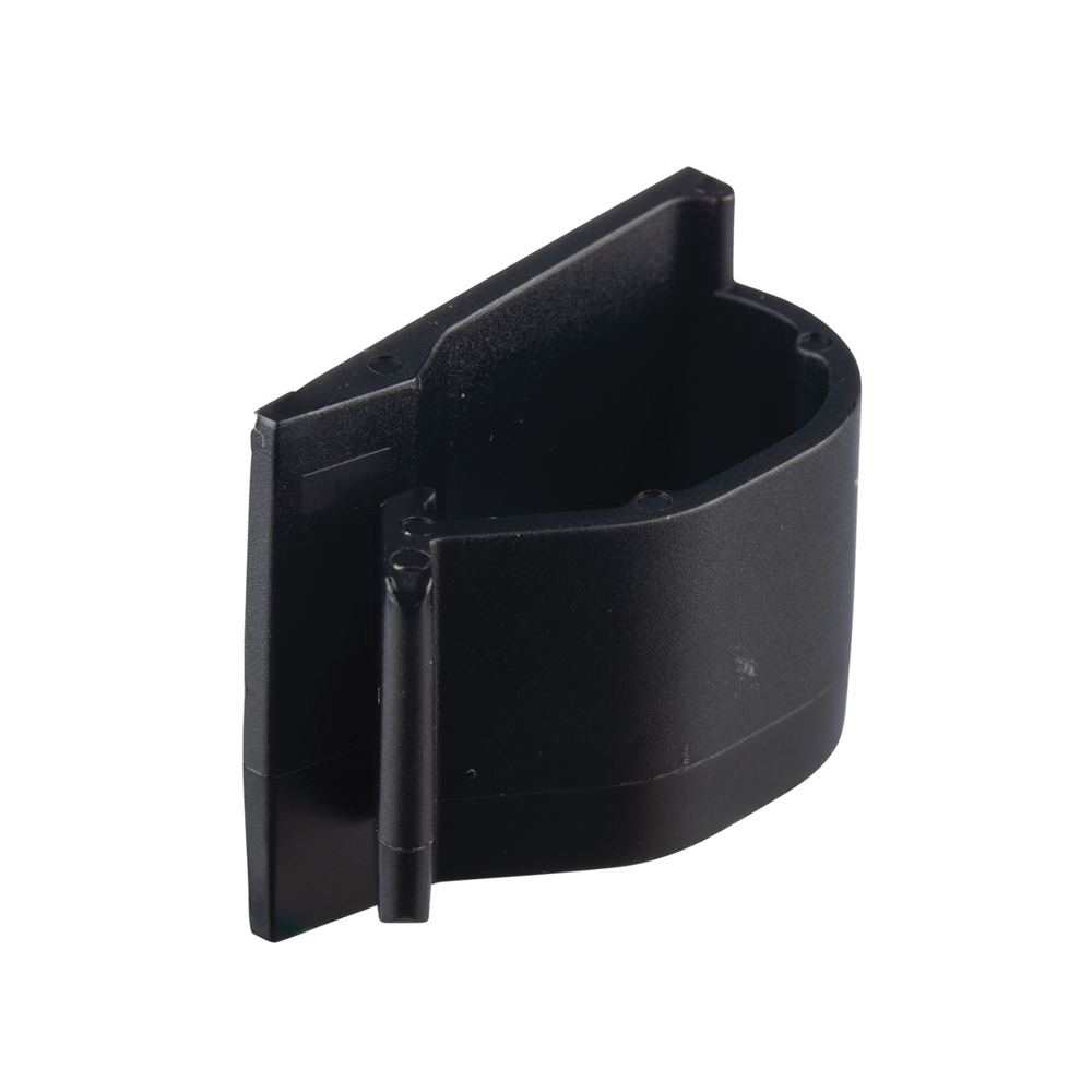 Clip de Nylon 6.6 con Adhesivo, Para Cables de Hasta 9.7 mm de Diámetro, Uso Interior/Exterior, Color Negro, Paquete de 100pz - Imagen 2