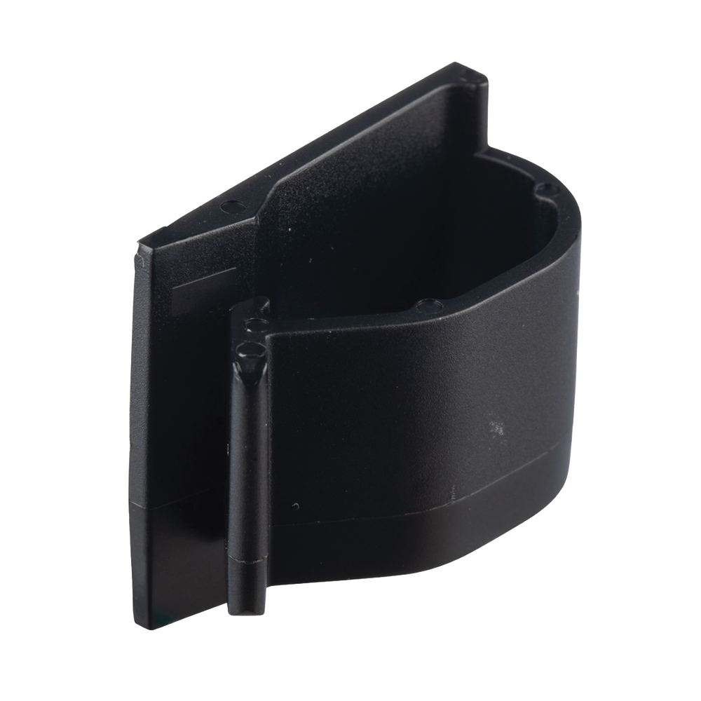 Clip de Nylon 6.6 con Adhesivo, Para Cables de Hasta 15.8 mm de Diámetro, Uso Interior/Exterior, Color Negro, Paquete de 100pz - Imagen 2