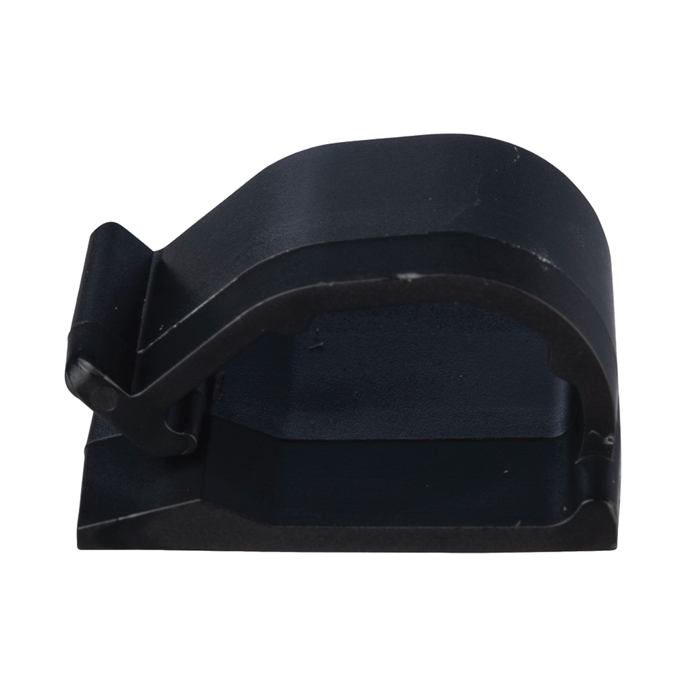 Clip de Nylon 6.6 con Adhesivo, Para Cables de Hasta 15.8 mm de Diámetro, Uso Interior/Exterior, Color Negro, Paquete de 100pz - Imagen 4