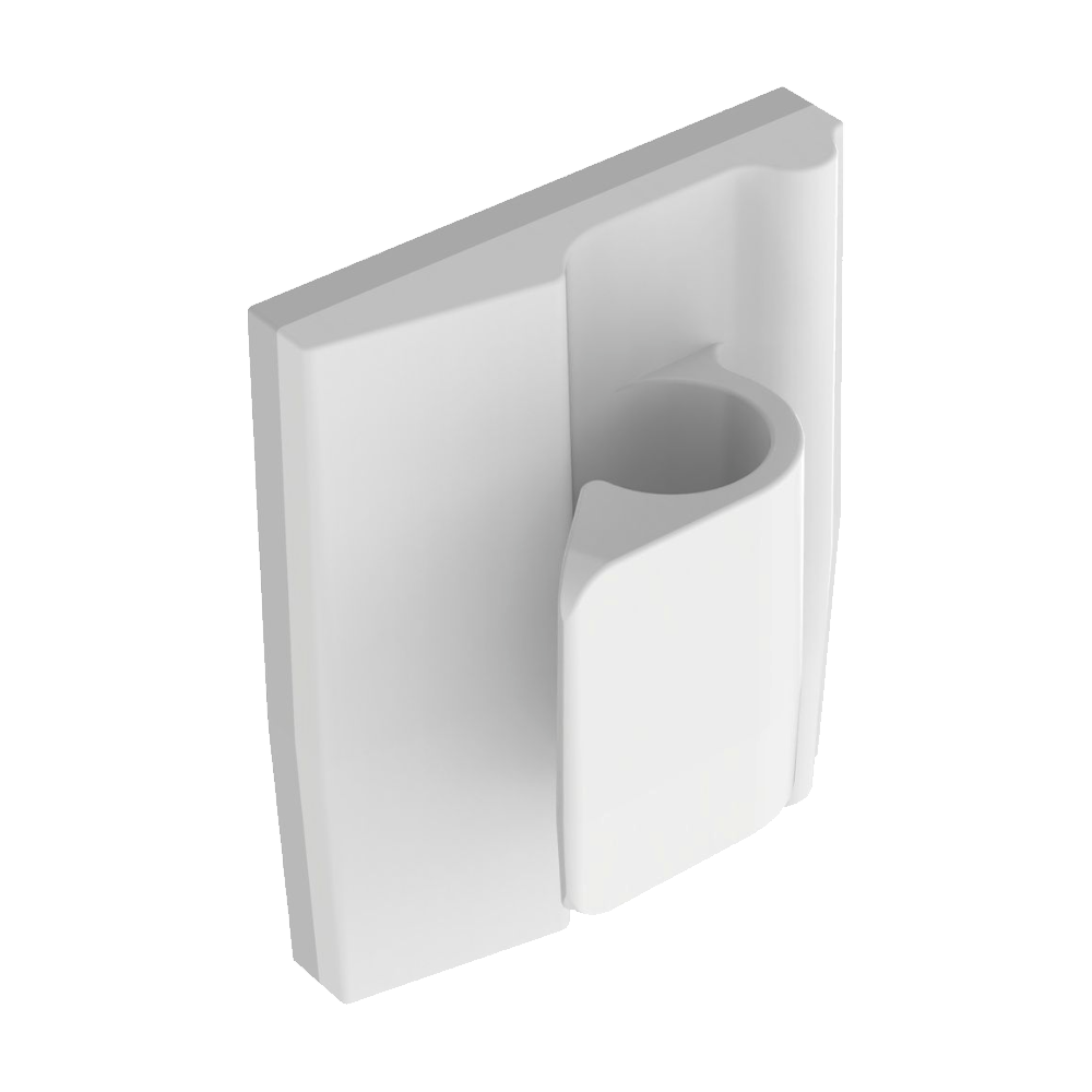 Clip de Nylon 6.6 con Adhesivo, Para Cables de Hasta 15.8 mm de Diámetro, Uso Interior, Color Natural, Paquete de 1000pz - Imagen 4