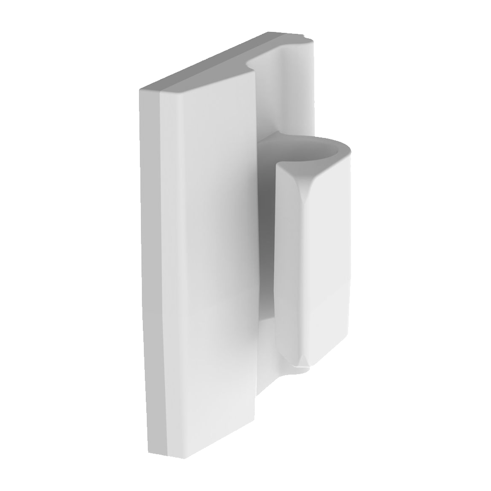 Clip de Nylon 6.6 con Adhesivo, Para Cables de Hasta 15.8 mm de Diámetro, Uso Interior, Color Natural, Paquete de 1000pz - Imagen 3