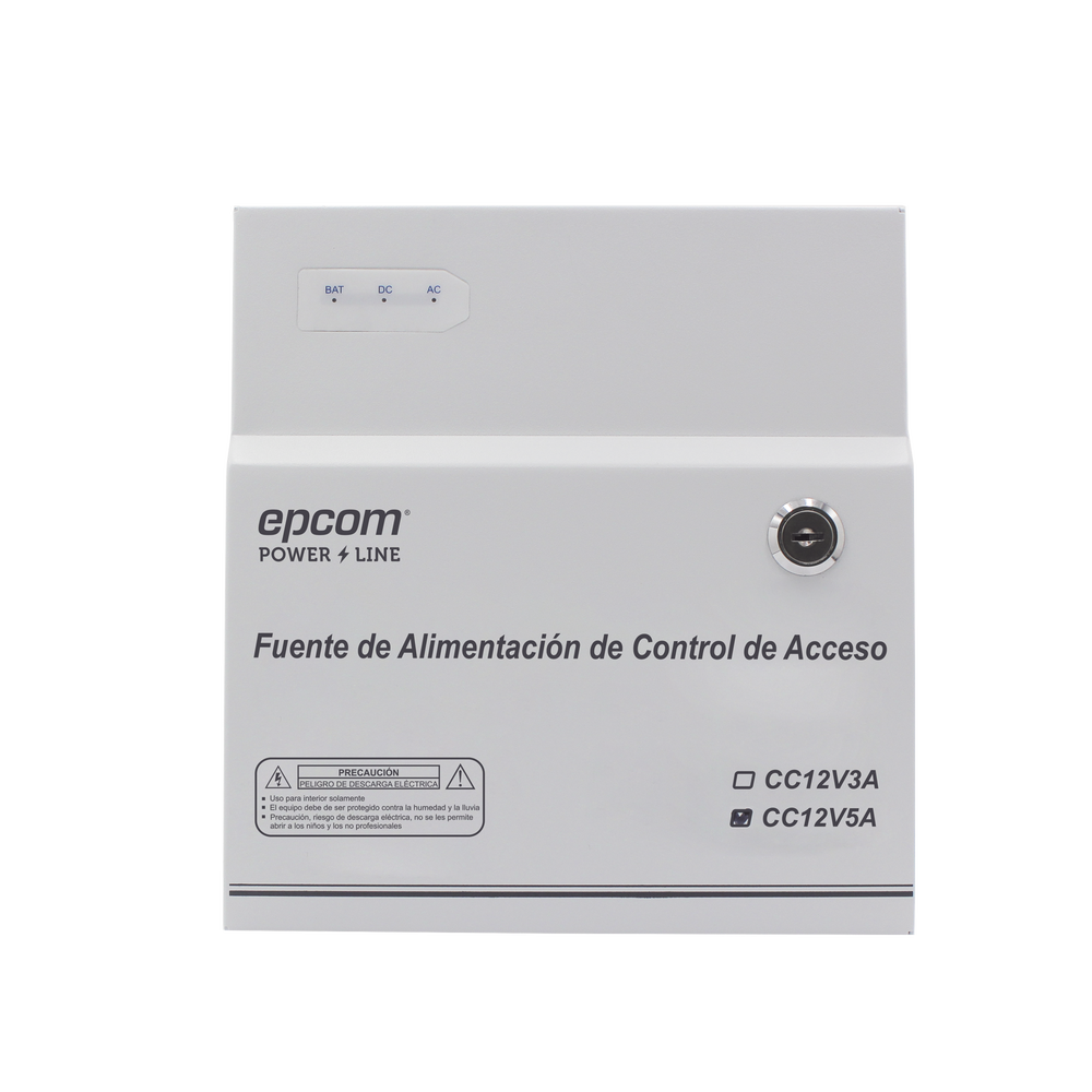 Fuente de Poder / 1 Salida 11-15 Vcc / 5 A / Temporizador Integrado / Con Capacidad de Batería de Respaldo / Requiere Batería / Aplicaciones en sistemas de control de Acceso - Imagen 2