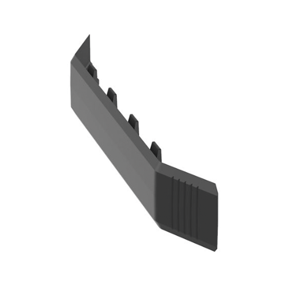 Unión Recta Para Canaleta de Piso AFR4BCBL6, Material PVC Rígido, Color Negro - Imagen 3