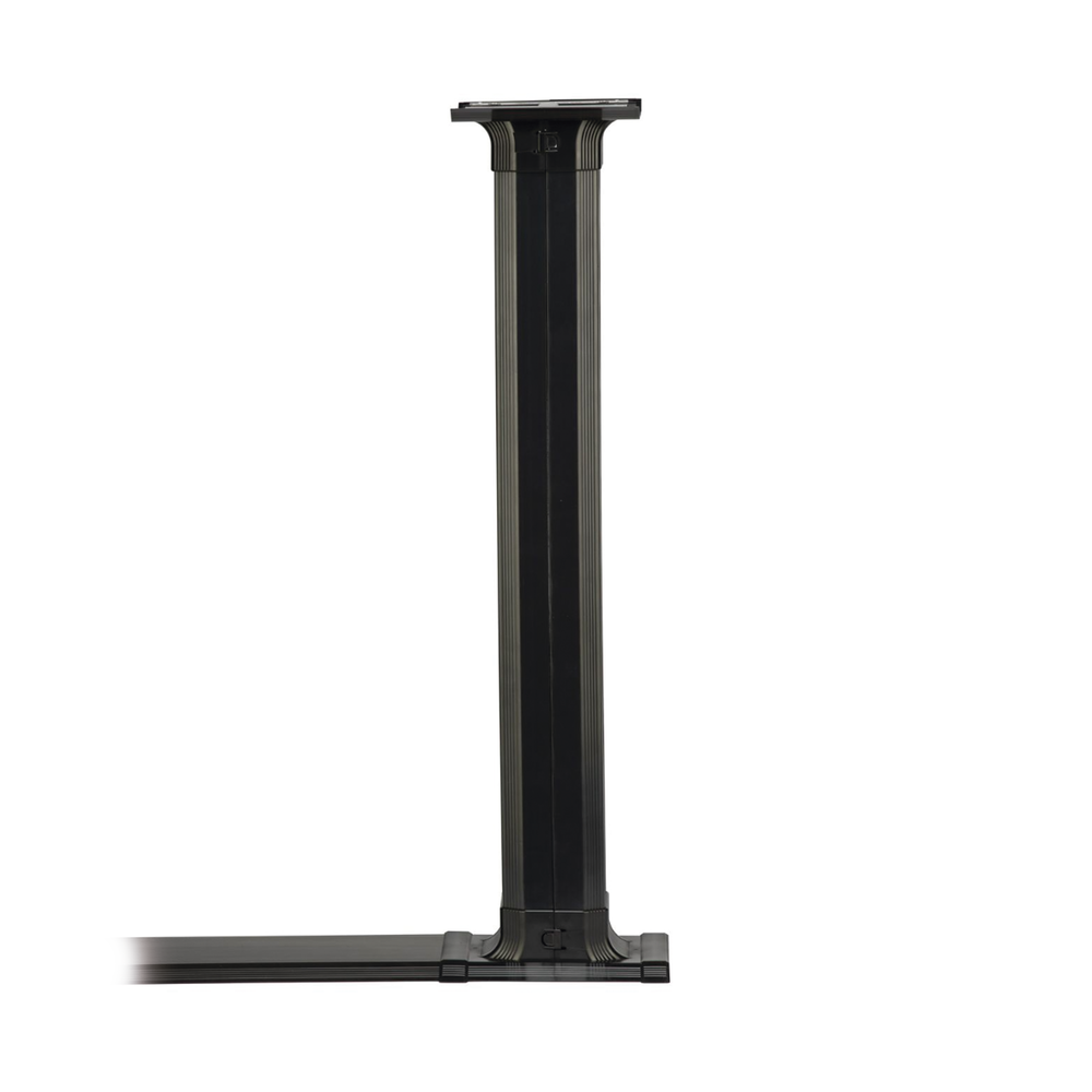 Accesorio de Conexión a Mesa, Para Uso con Canaleta de Piso AFR4BCBL6, Material PVC Rígido, Color Negro - Imagen 2
