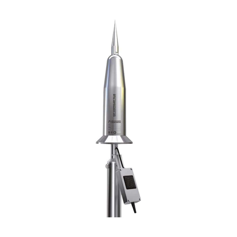 Punta Pararrayo DAT CONTROLER PLUS T60 / Avance de Cebado 60 ?s / Acero Inoxidable AISI 316L / IP67 / 20 Impactos 100 kA