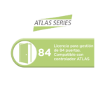 Licencia para 84 puertas compatible con controlador ATLAS